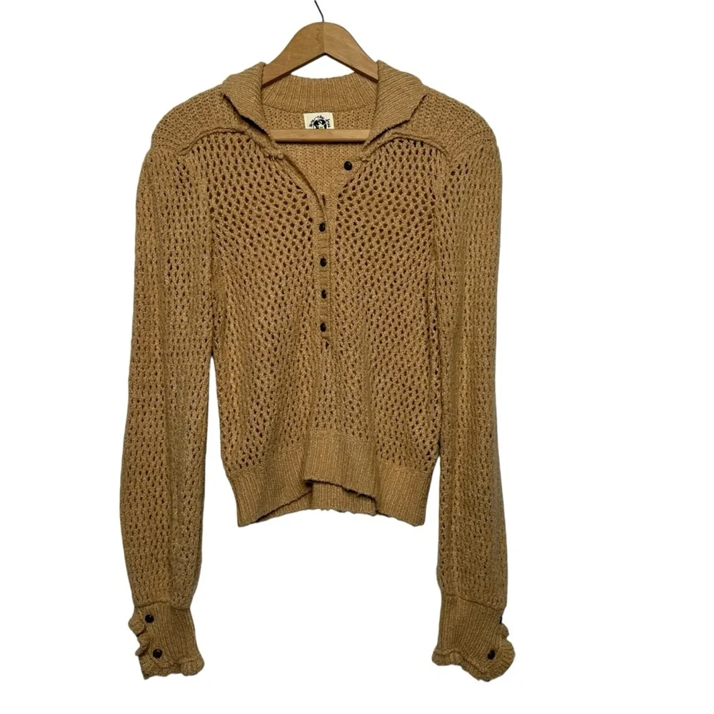 Free People We the Free Snowdrift Pullover Sweater Extra Small